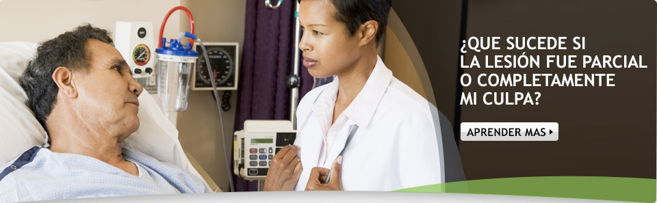 ¿Que sucede si la lesión fue parcial o completamente mi culpa? Aprender Mas.